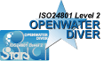ISO24801 レベル2 オープンウォーターダイバーカード