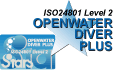 ISO24801 レベル2 オープンウォーターダイバープラスカード